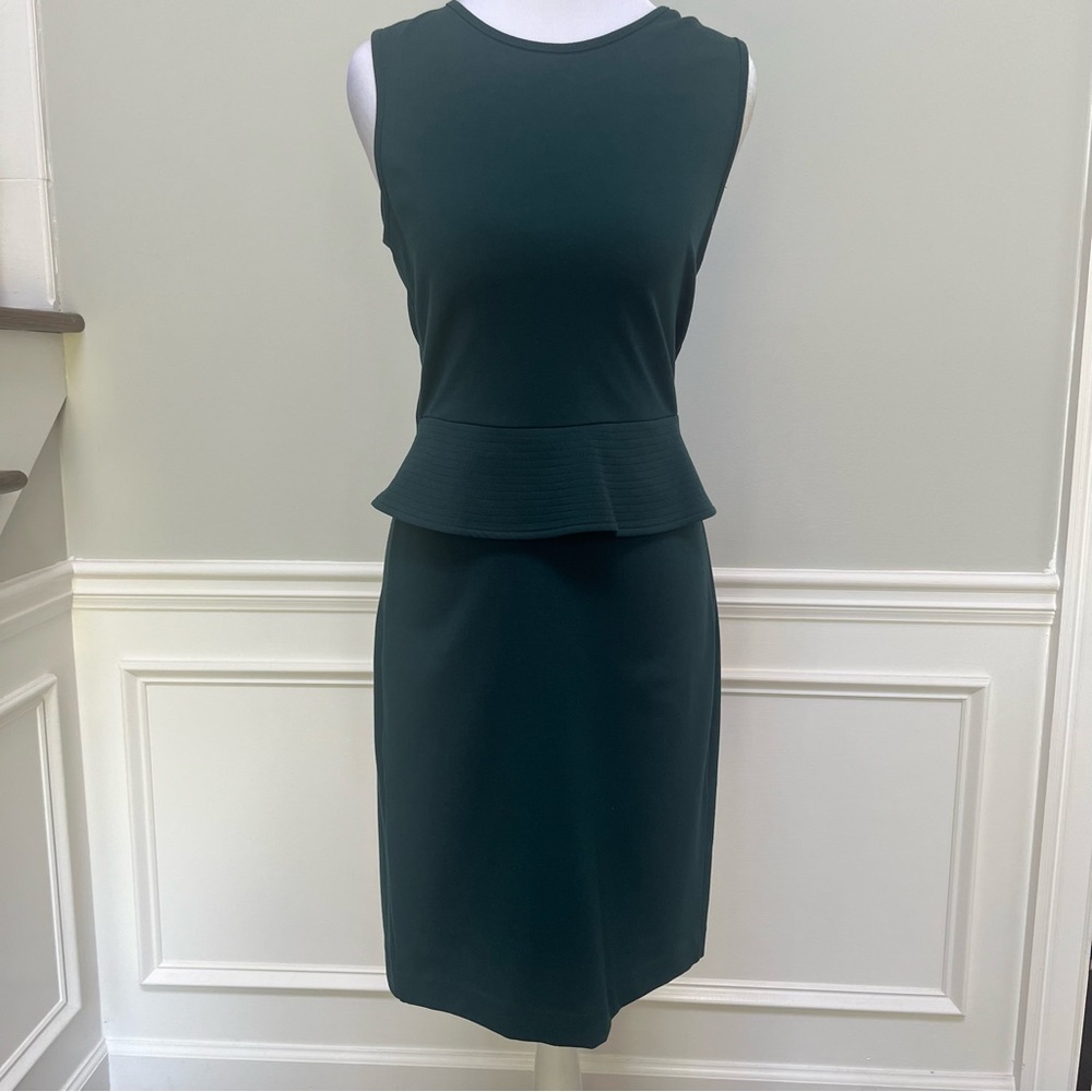 Theory Dark Green Dress 4